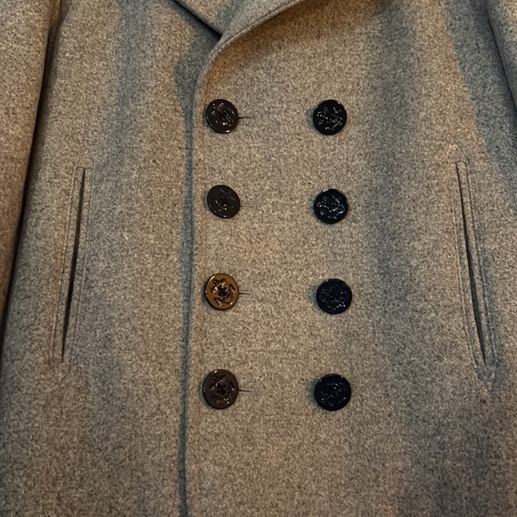 Mens wool Peacoat- Size S🐺 - Picture 3 of 8